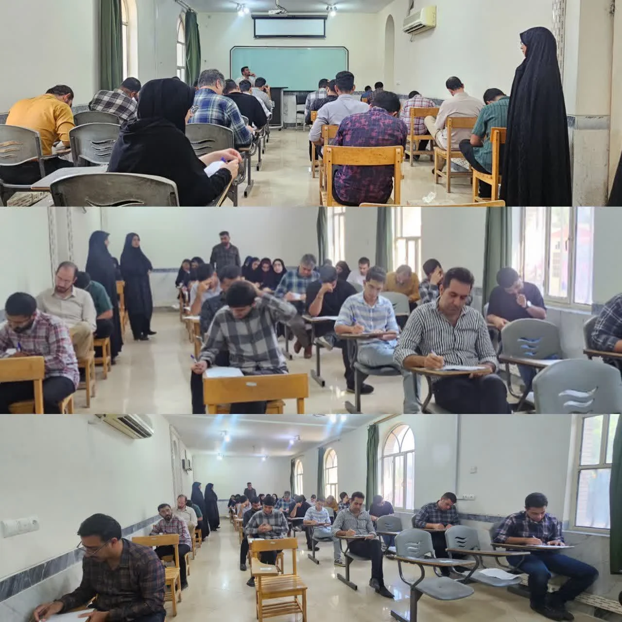 برگزاری امتحانات پایان‌ترم در دانشگاه بین‌المللی علامه عسکری (ره)